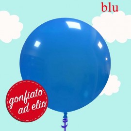 Palloncino 19" blu pastello ad elio
