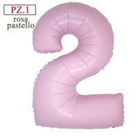 mylar maxi numero 2 rosa