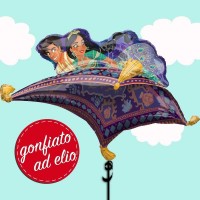 Palloncino 42" Super Shape mylar Aladdin "Aladin e Jasmine ad elio