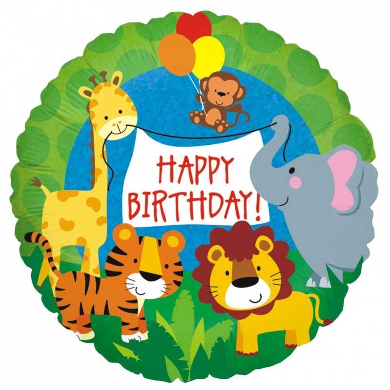 palloncino compleanno nella giungla 18