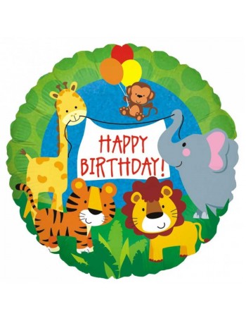 palloncino compleanno nella giungla 18