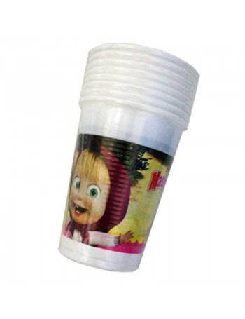 Masha Bicchieri con Orso