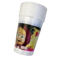 Masha Bicchieri con Orso