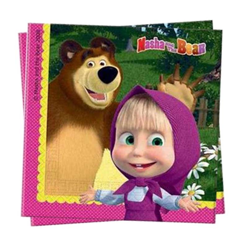 tovaglioli Masha e Orso
