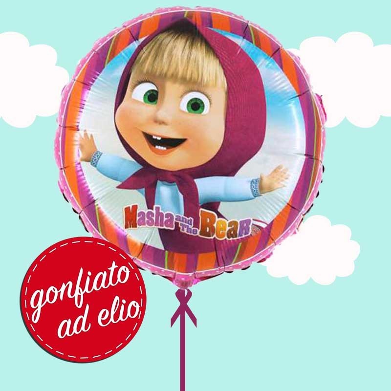 palloncino Masha gonfiato ad elio