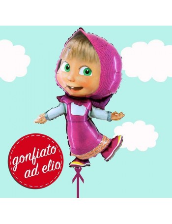 Masha palloncino gonfiato ad elio