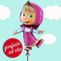 Masha palloncino gonfiato ad elio
