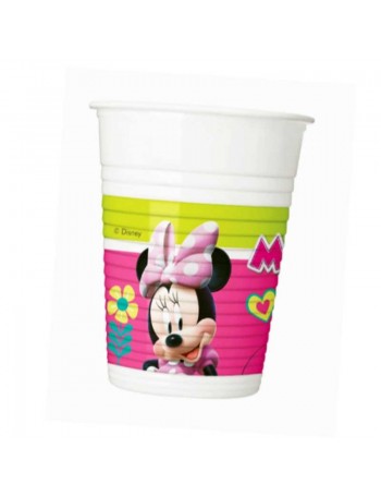 bicchieri minnie plastica