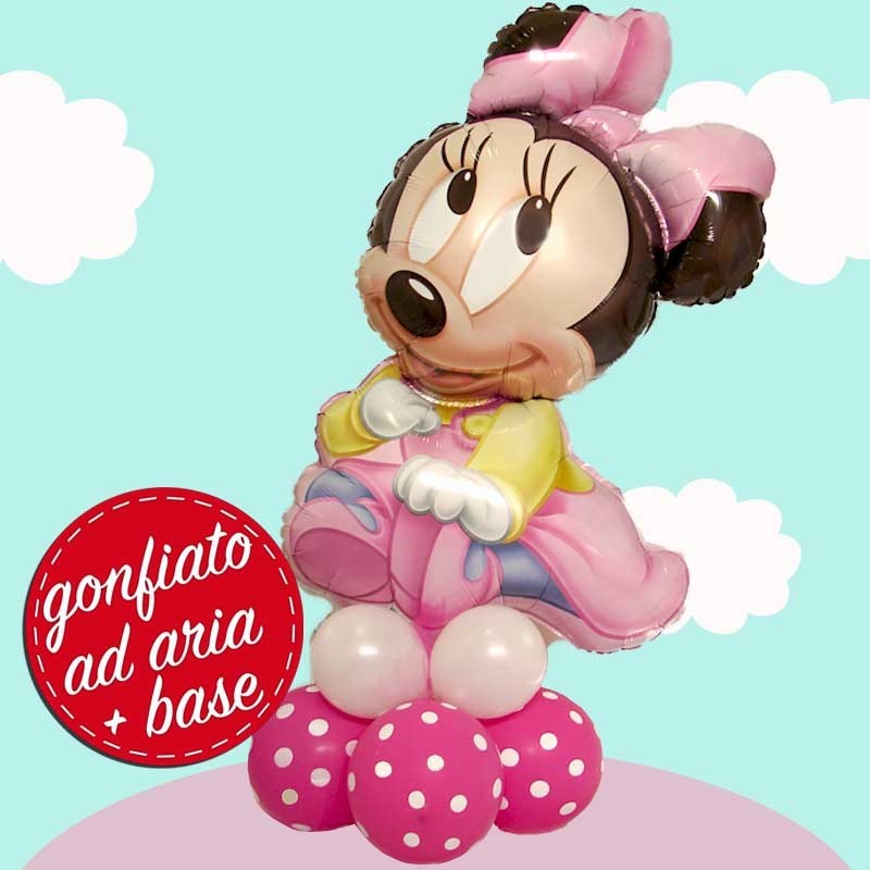 composizione palloncino baby minnie