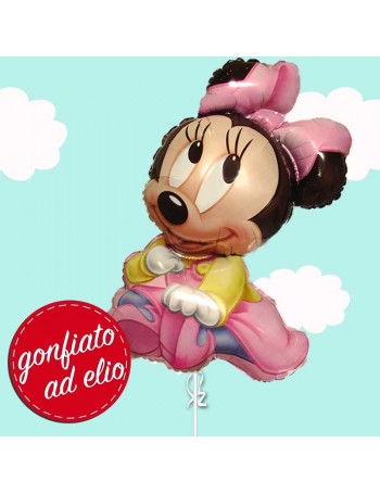 palloncino di Baby Minnie gonfiato ad elio