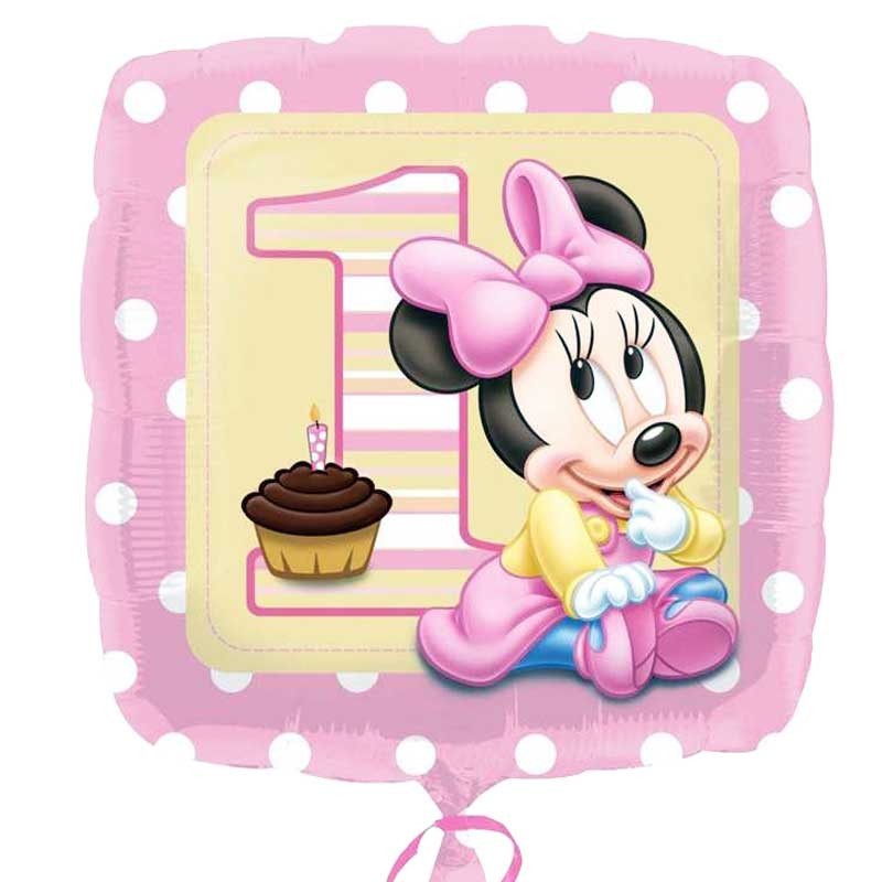 Baby Minnie 18 1° Compleanno Palloncino