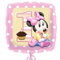 palloncino baby minnie primo compleanno