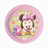 baby minnie piatti piccoli torta