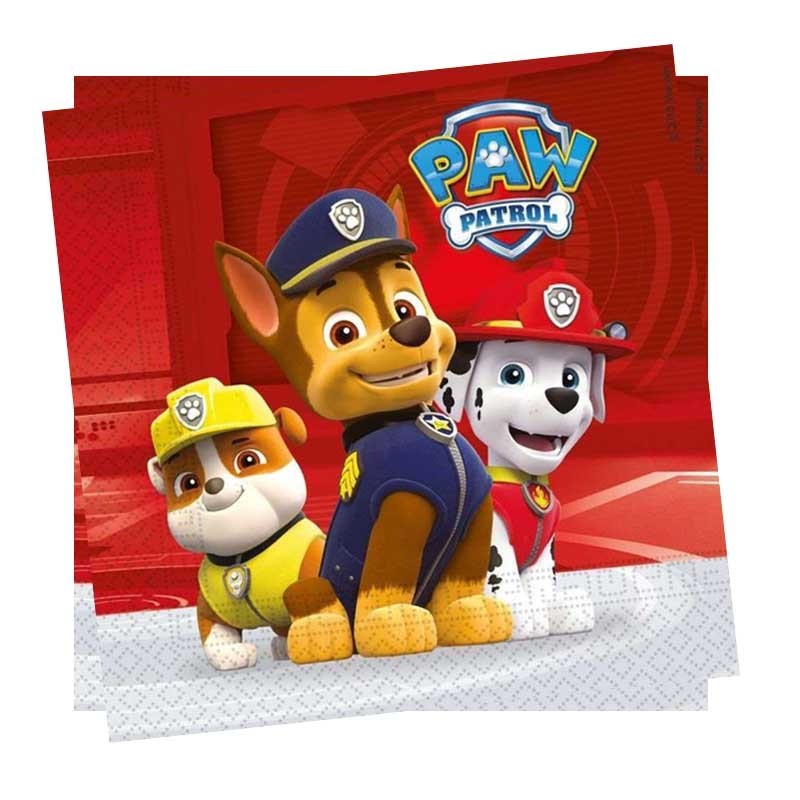 Tovaglioli Paw Patrol Action