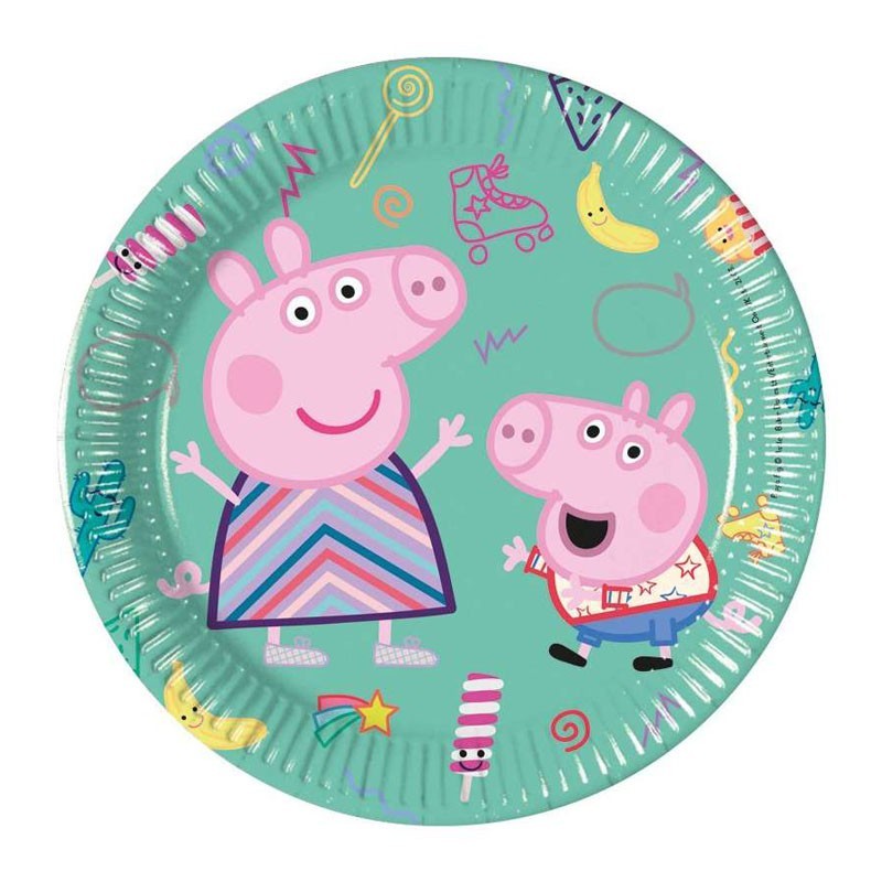 piatto piccolo Peppa Pig linea Messy