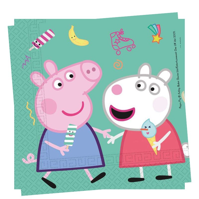 tovaglioli peppa pig linea messy