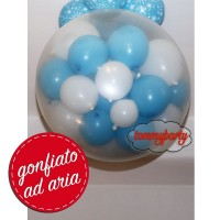 pallone boom celeste e bianco