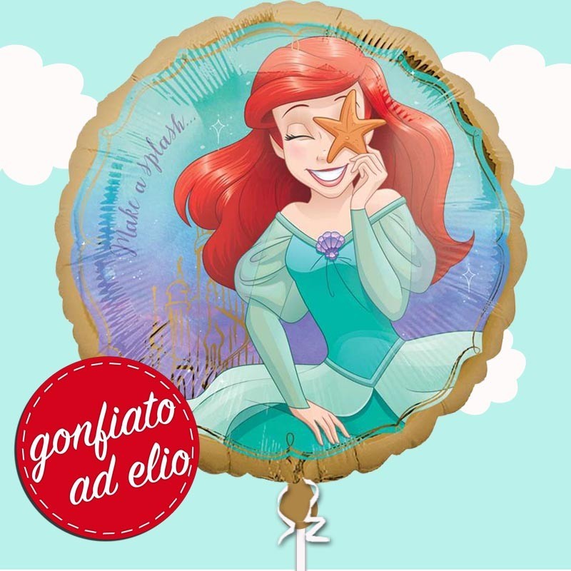 palloncino di Ariel gonfiato ad elio