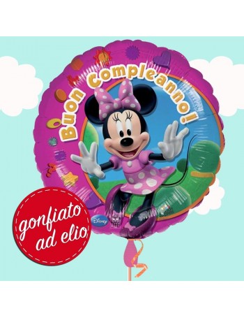 palloncino minnie buon compleanno ad elio