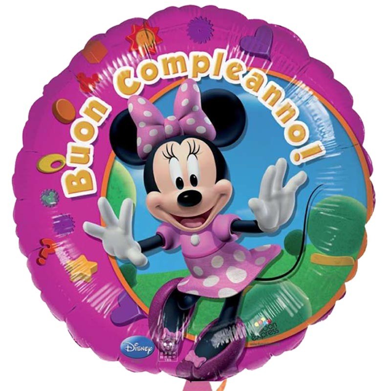 palloncino minnie buon compleanno