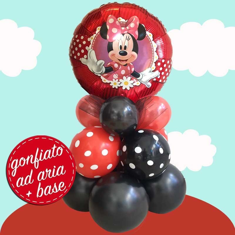 Palloncino Minnie Rosso Composizione