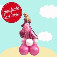 composizione palloncino aurora mini