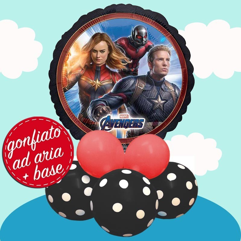 composizione palloncino Avengers endgame