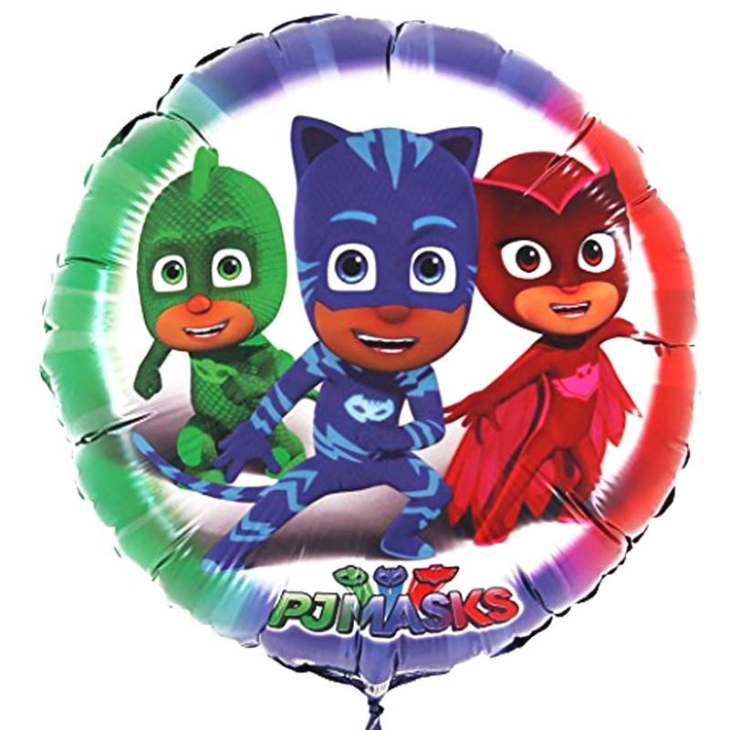 palloncino rotondo Pj mask imbustato