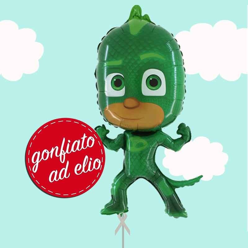 Geco palloncino ad elio dei super pigiamini