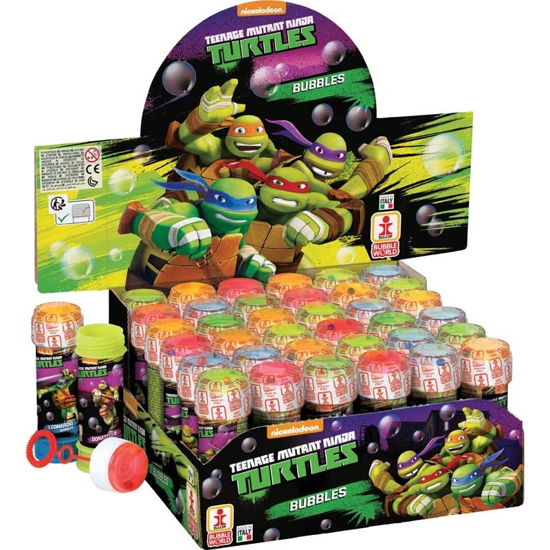 bolle di sapone Tartarughe Ninja