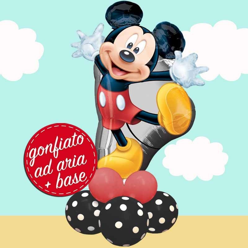 composizione palloncino festa Topolino