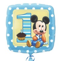 palloncino baby topolino quadrato