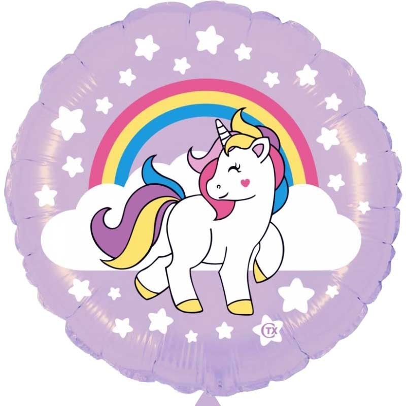 palloncino unicorno festa arcobaleno