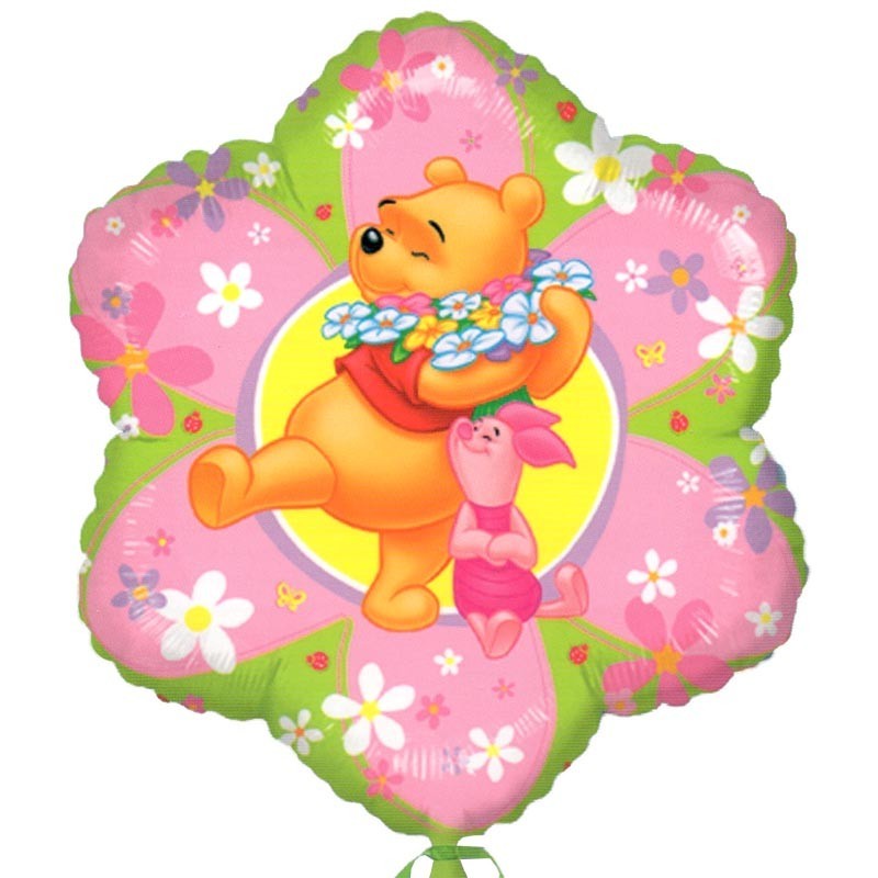 palloncino di Winnie a forma di fiore