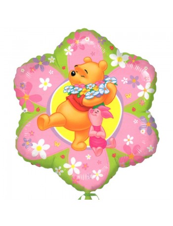 palloncino di Winnie a forma di fiore