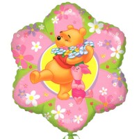 palloncino di Winnie a forma di fiore