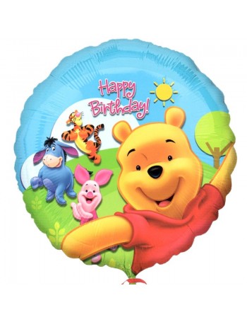 palloncino Winnie amici e sole