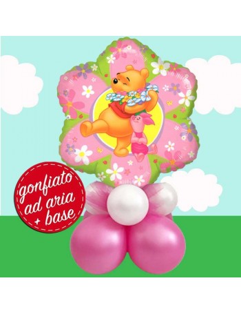 composizione Winnie  flower palloncino