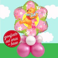 composizione Winnie  flower palloncino