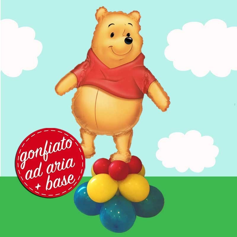 composizione palloncino Winnie grande