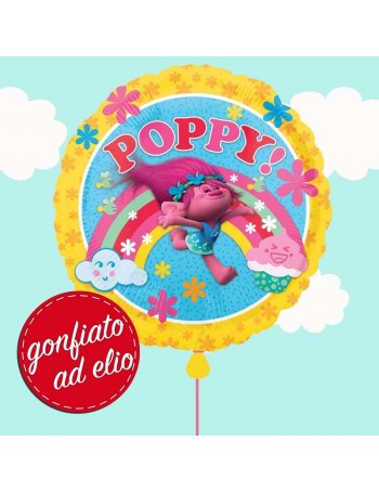 palloncino gonfiato ad elio di Poppy