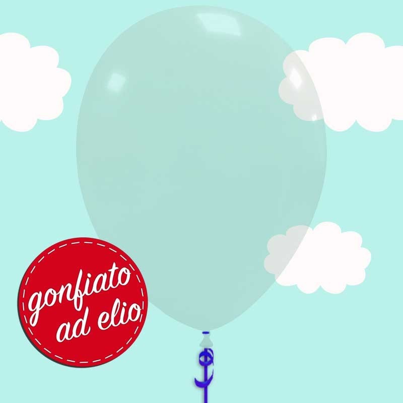palloncino trasparente ad elio