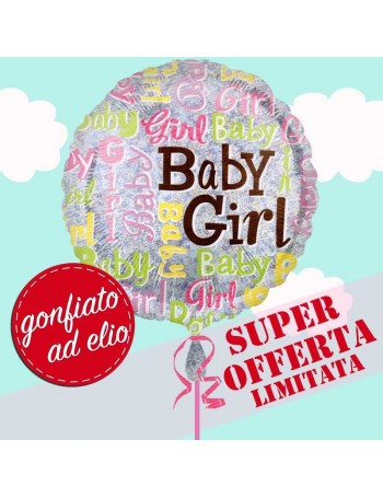 palloncino baby girl ad elio