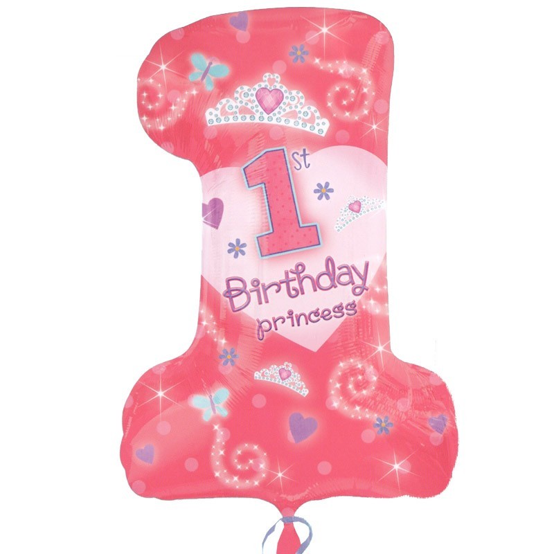 (tommy party) palloncino numero 1 delle principesse