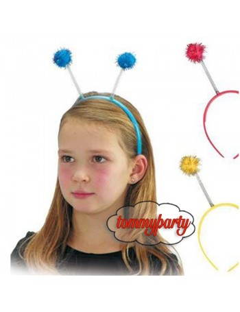 cerchietto con pon pon per bambini