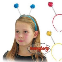 cerchietto con pon pon per bambini