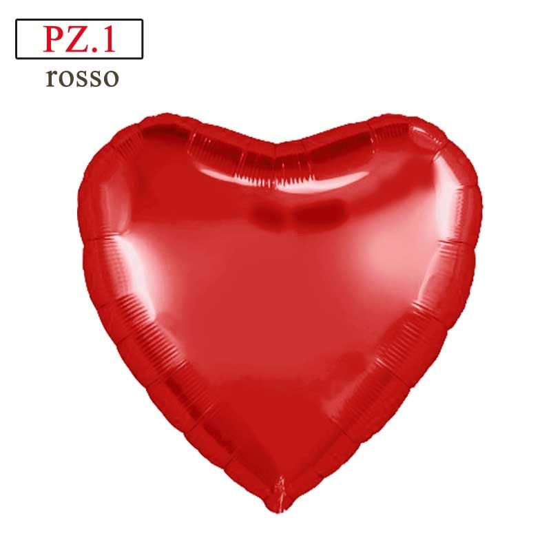 palloncino cuore rosso in mylar