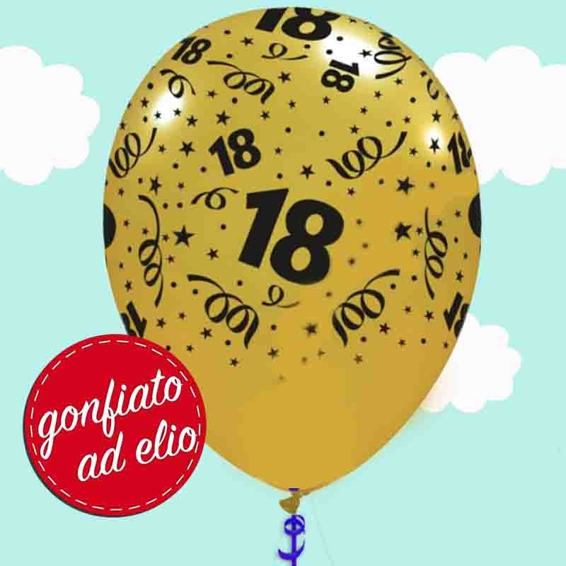 palloncino oro metallizzato stampa 18 ad elio palloncino oro metallizzato stampa 18 ad elio