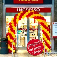 arco rosso  giallo da 6 metri
