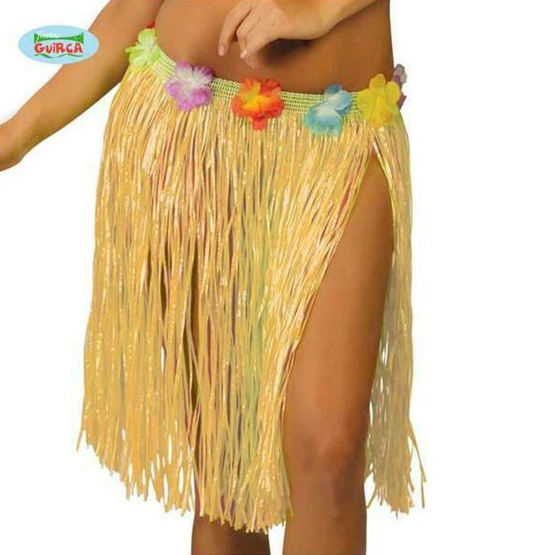 gonna hawaiana finta paglia